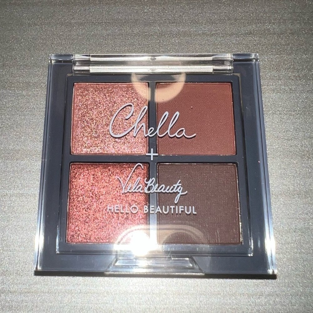 🔴 3/$18 5/$25 NEW Chella + Vela Beauty Hello Beautiful Eyeshadow Quad Palette